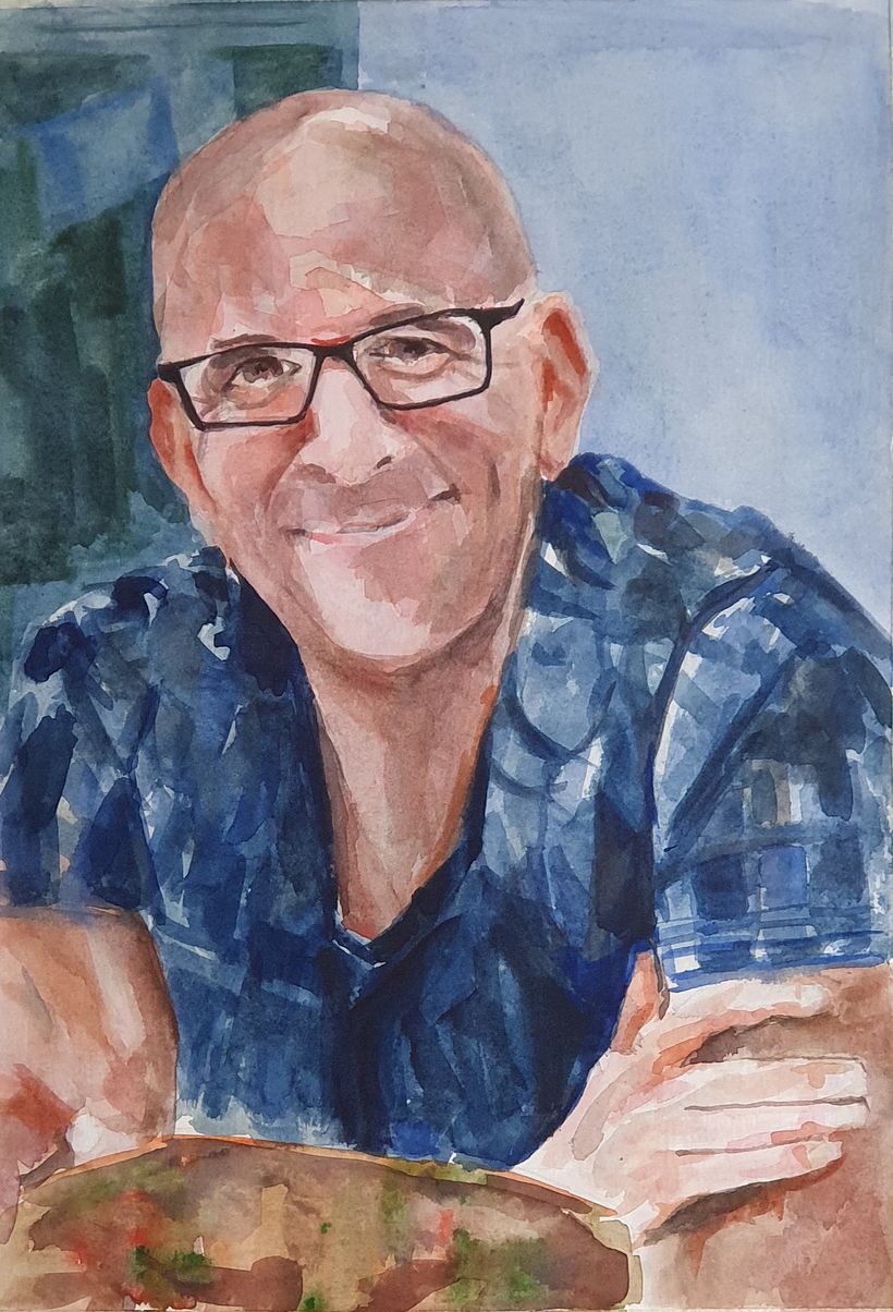 My project in Artistic Portrait with Watercolors course 1