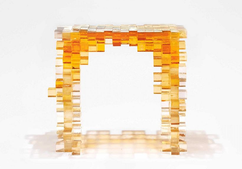 Studio Nucleo, Presenze Consolle, 2015. By Piergiorgio Robino & Alice Carlotta Occleppo for Ammann Gallery. © Studio Nucleo