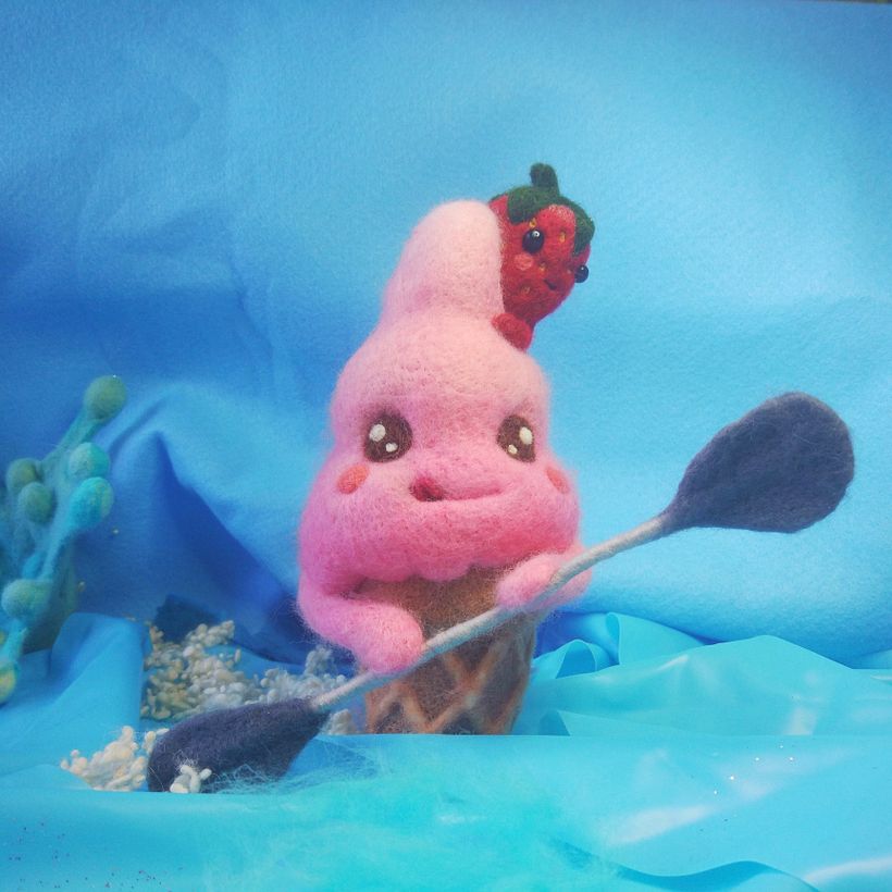 My project in Art Toy Creation: Needle Felting Technique course 1