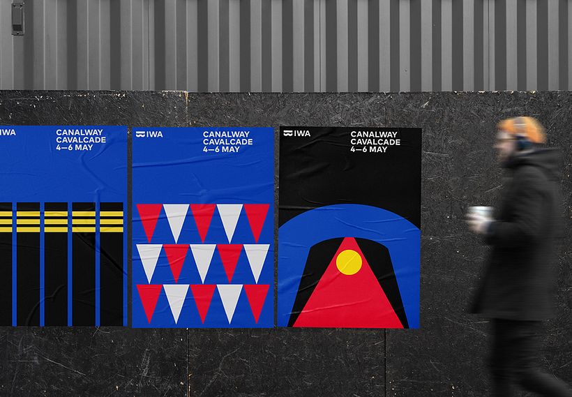 Poster series: for marketing events and sold as lithographs to raise money for the charity.