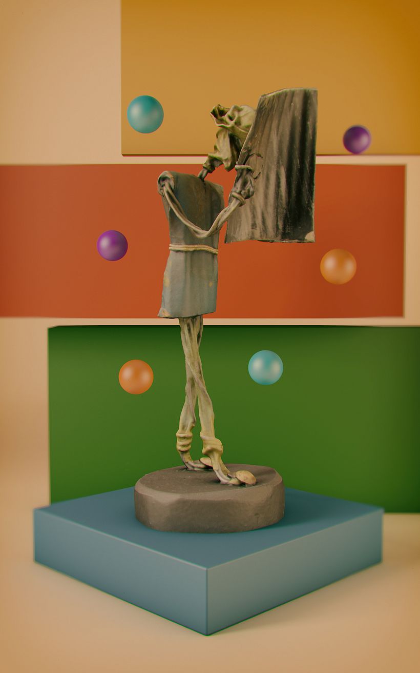 Mi Proyecto del curso: Introducción exprés al 3D: de cero a render con Cinema 4D 2