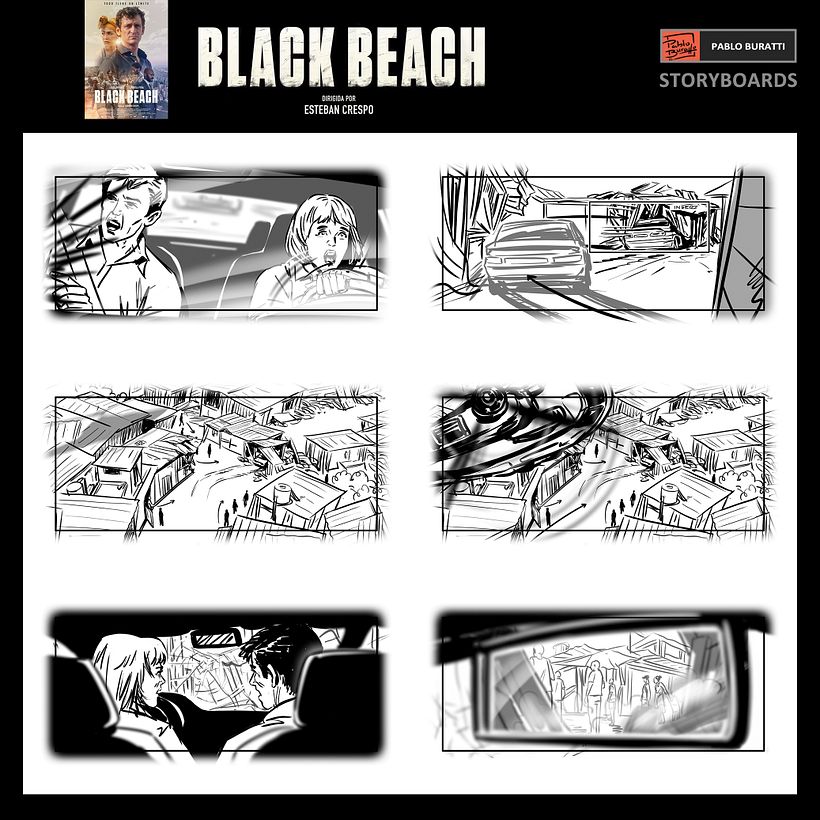 Black Beach - Storyboards 5