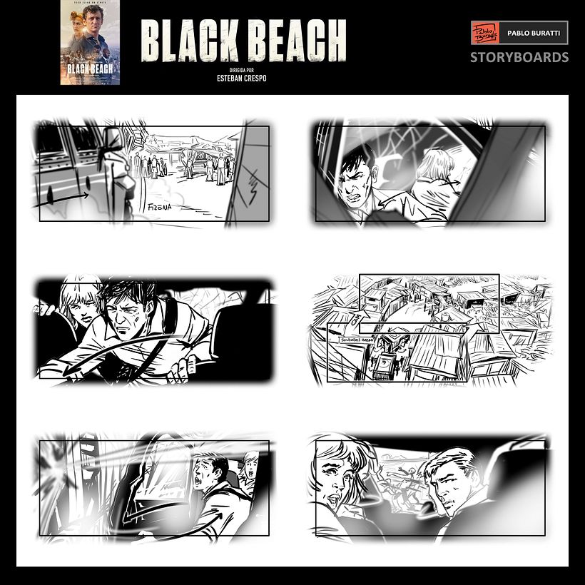 Black Beach - Storyboards 6