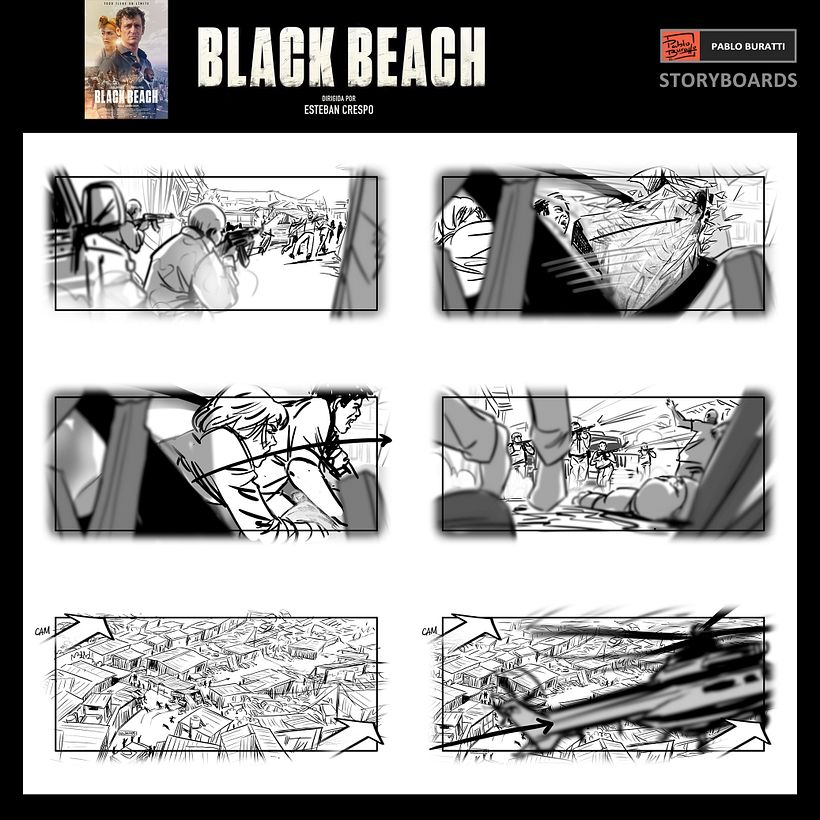 Black Beach - Storyboards 7