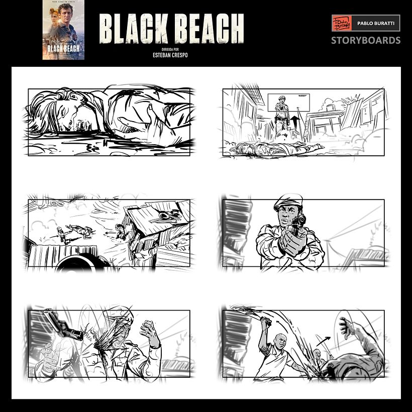 Black Beach - Storyboards 9