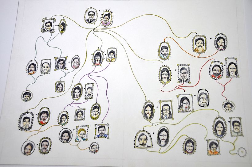 Las visitas de Nani, an illustrated diary of my grandmother's life 1