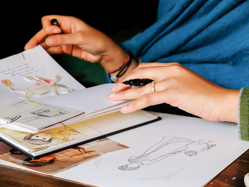 Las visitas de Nani, an illustrated diary of my grandmother's life 4