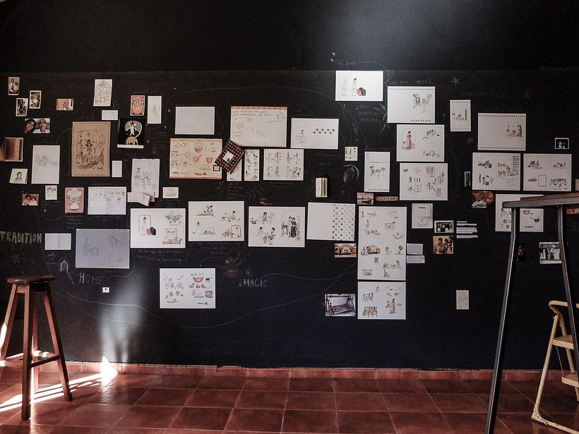 Las visitas de Nani, an illustrated diary of my grandmother's life 5