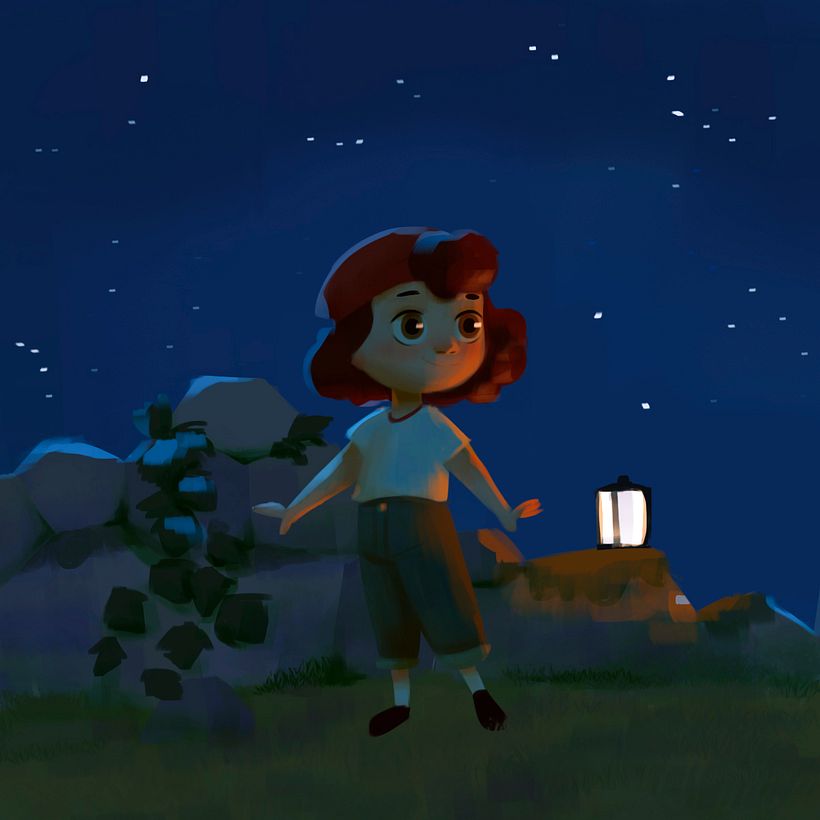 exterior - luz noturna