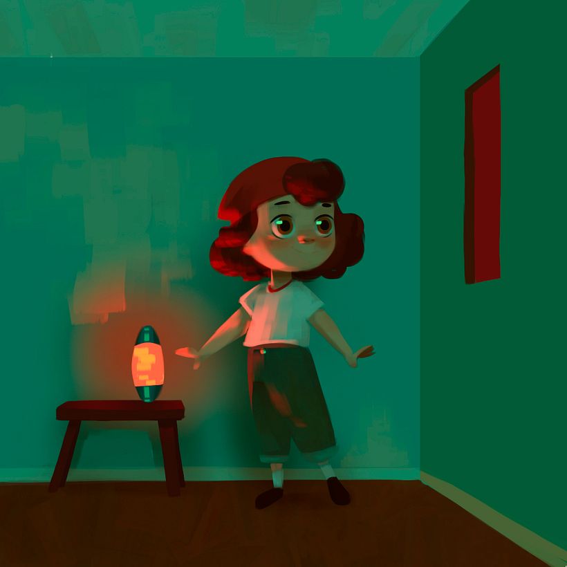 dentro de casa - luz