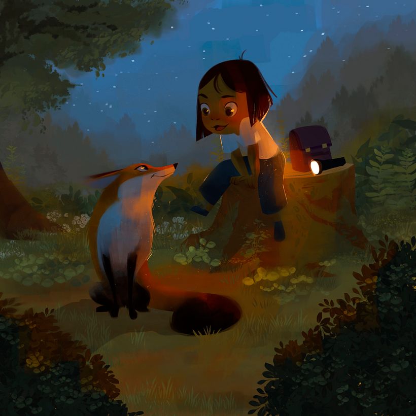 Meu projeto do curso: Princípios de iluminação para pintura digital 11