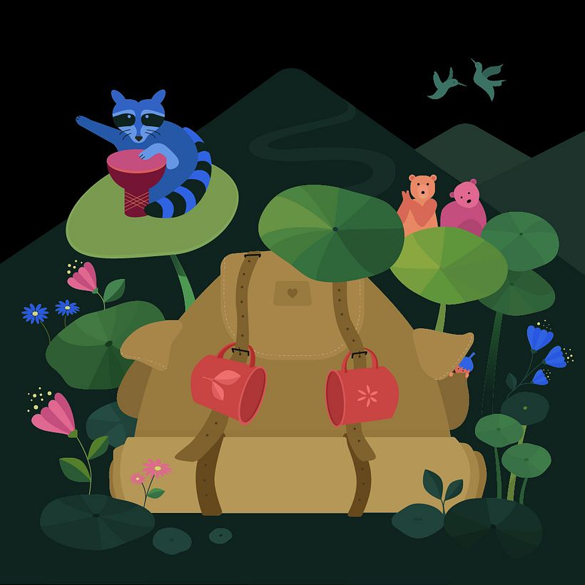My project in Vectorial Illustration with Style course -1