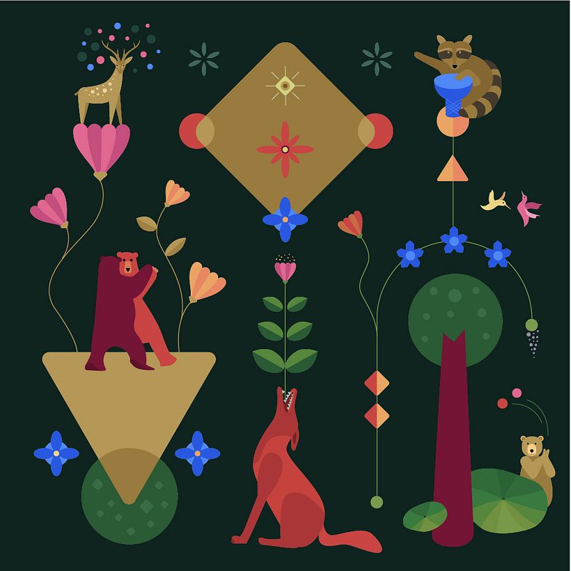 My project in Vectorial Illustration with Style course 1