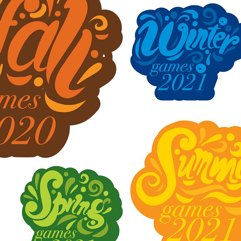 Special Olympics Seasonal Logos - Logo-ontwerp