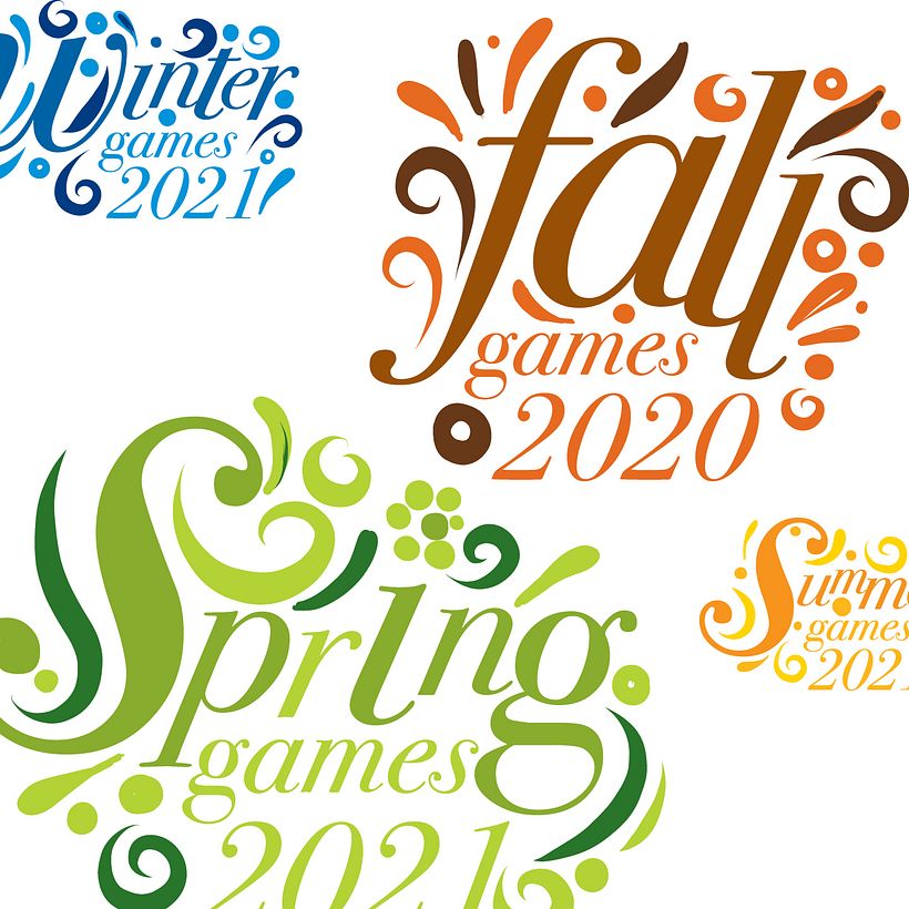Special Olympics Seasonal Logos - Logo-ontwerp