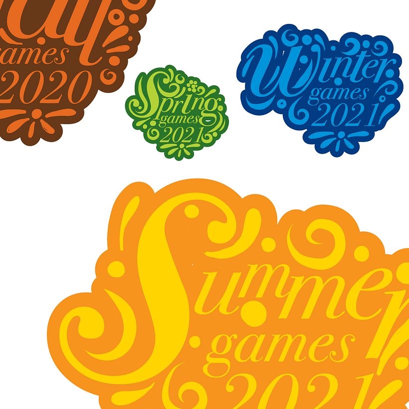 Special Olympics Seasonal Logos - Logo-ontwerp