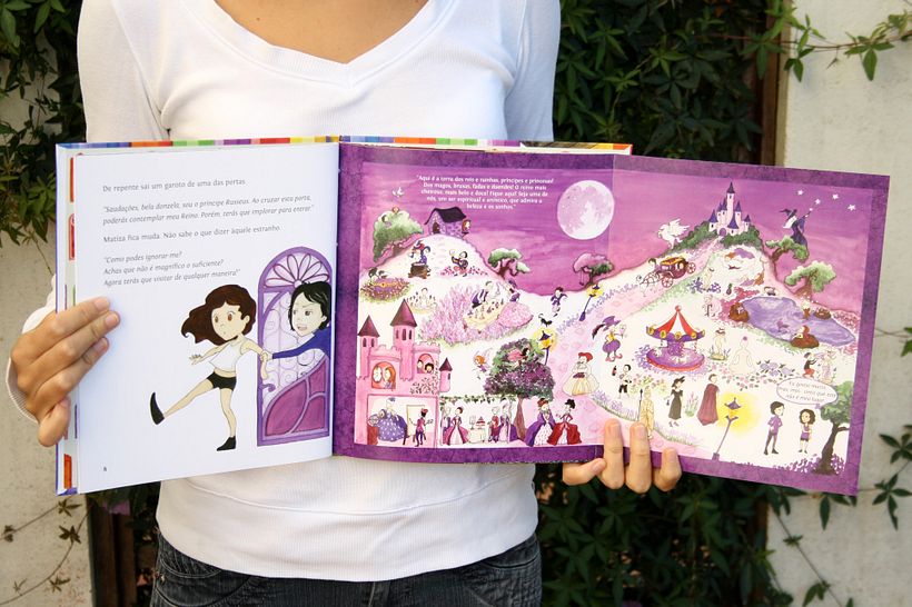 Livro infantil sobre Psicologia das Cores 1