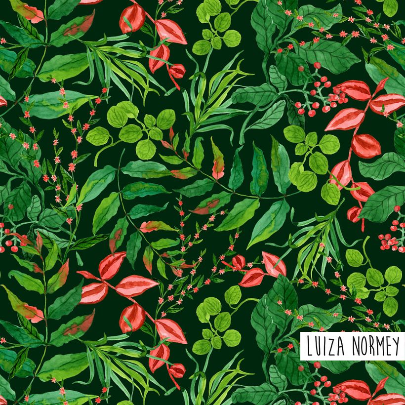 Estampas em aquarela - Projeto pessoal 13