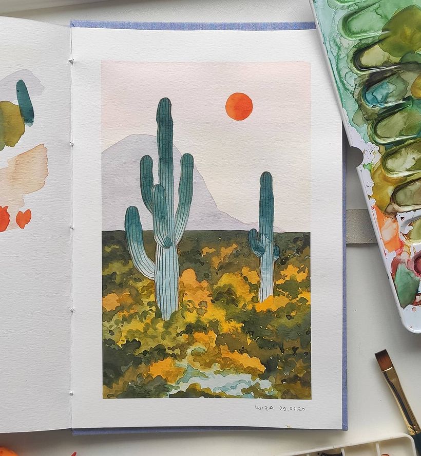 Aquarelas para meu Canal no Youtube 2