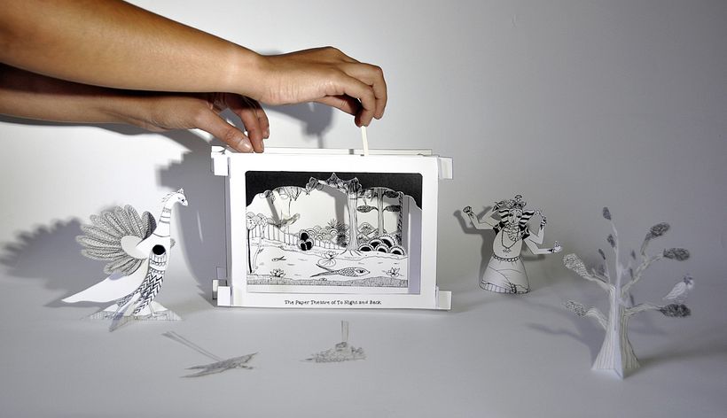 To Night and Back · Theatre Book, Paper Toys and Theatre Boxes 10