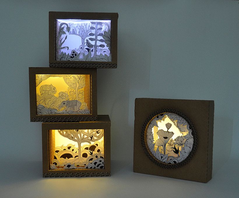 To Night and Back · Theatre Book, Paper Toys and Theatre Boxes 11