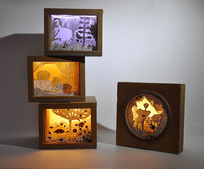 To Night and Back · Theatre Book, Paper Toys and Theatre Boxes 11