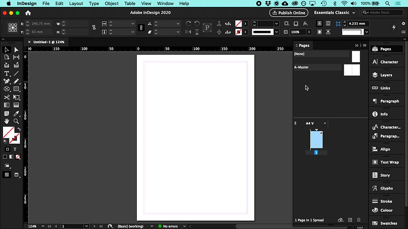 InDesign Tutorial: Menus and Windows for Beginners 3