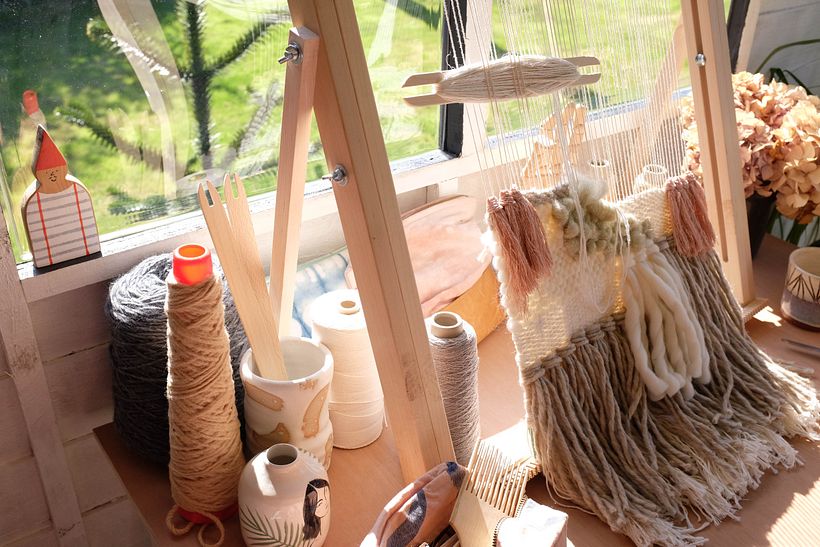 Weaving workshop shed 1