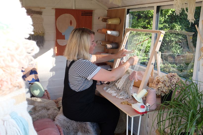 Weaving workshop shed 4