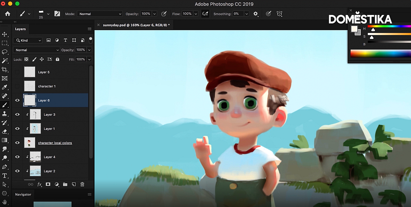 Tutorial Pintura digital: cómo usar la luz en un retrato digital 9