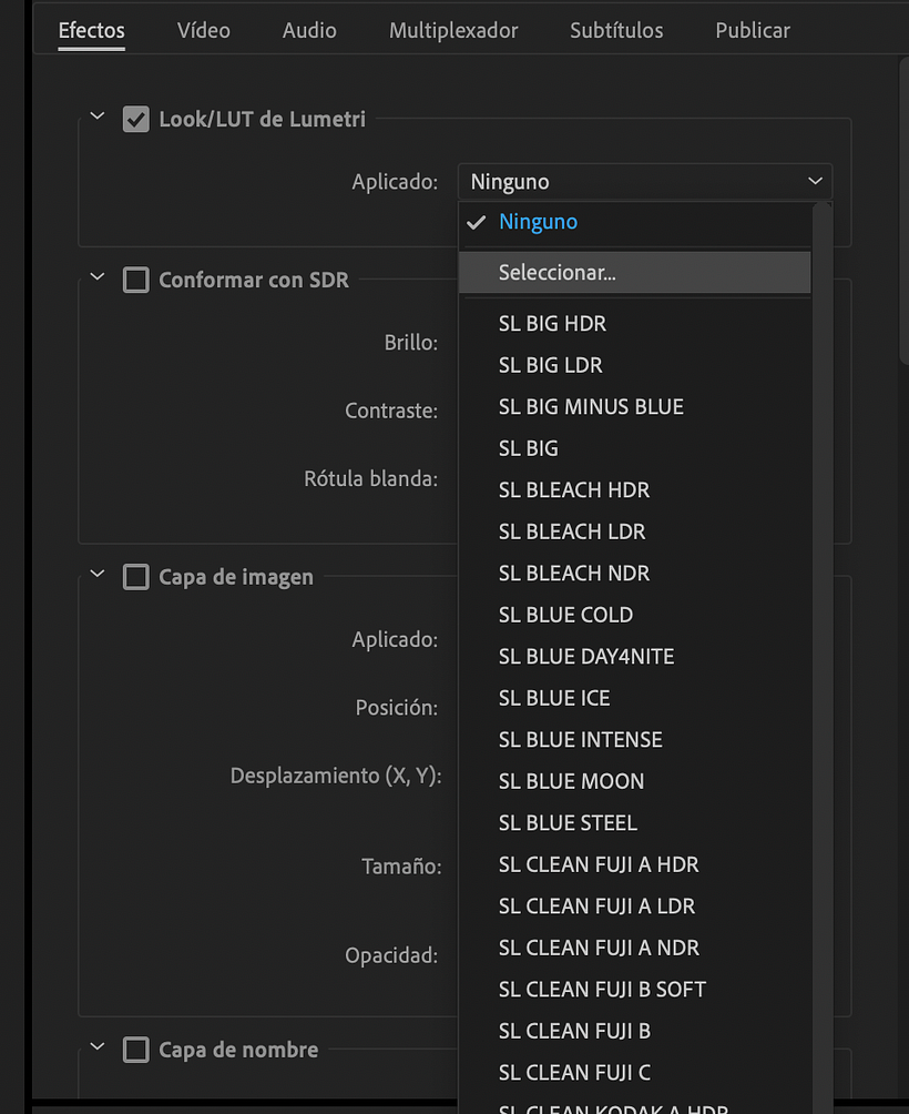Problema con After Effects. Me cambia el color al exportar un proyecto 1