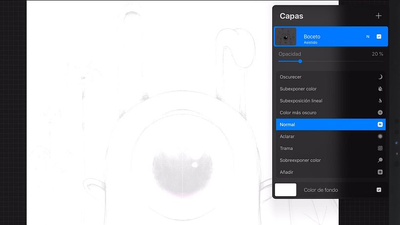 Procreate Tutorial: Inking Techniques 6