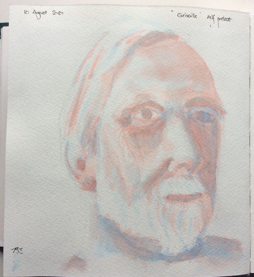 My project in Artistic Portrait with Watercolors course 0