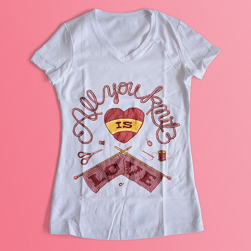 Aplicación en remera