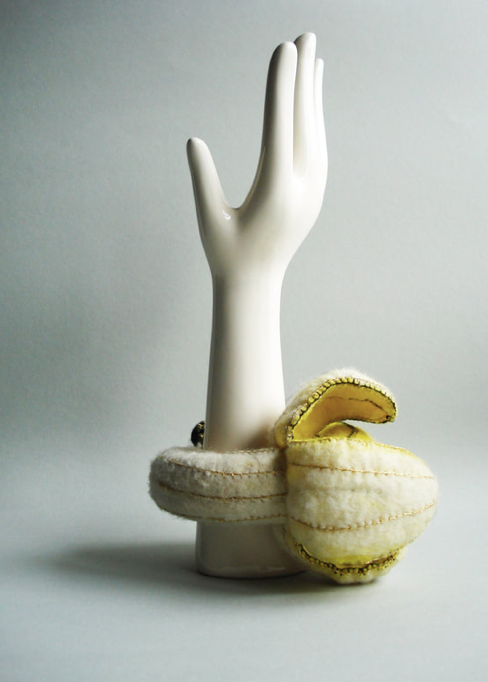 Pulseira "banana descascada", droolwool