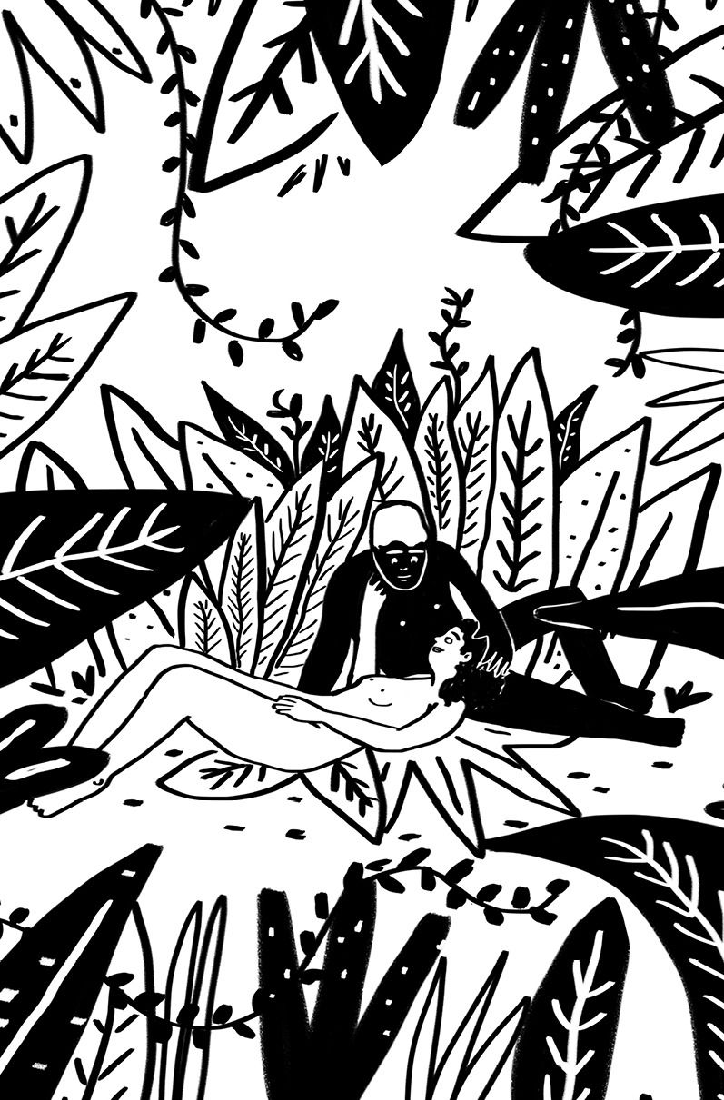 Ilustração de Macunaíma, feita para a editora Melhoramentos. Lila Cruz
