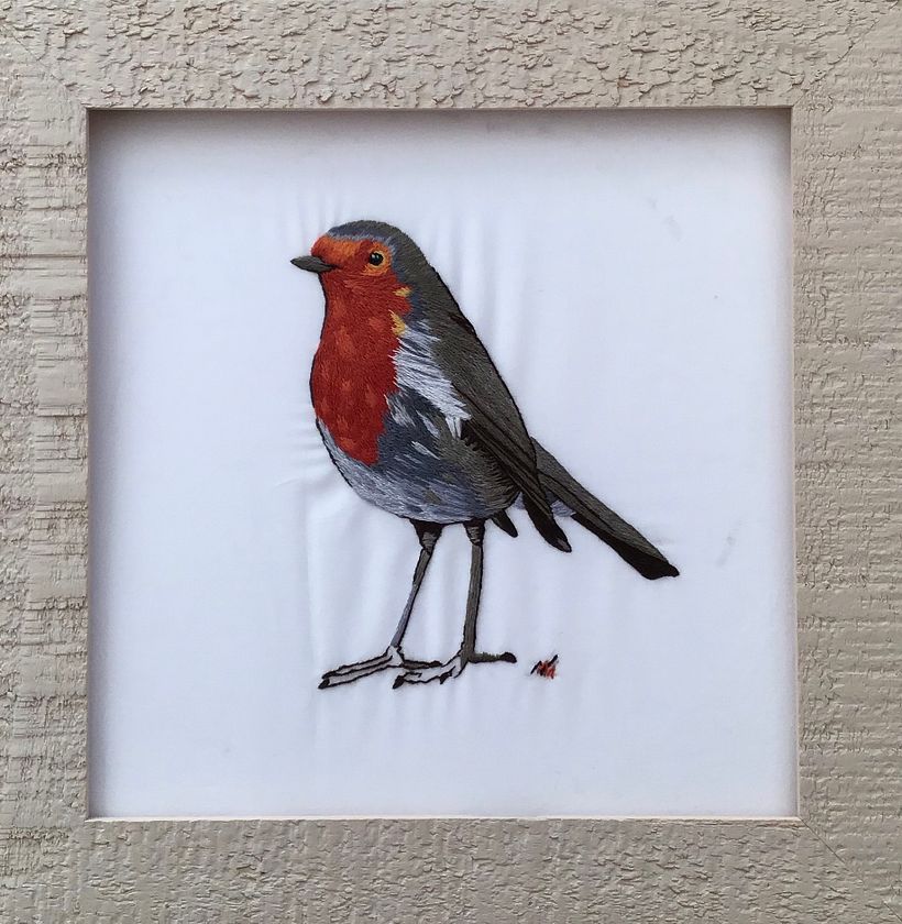 My project in Painting with Thread: Textile Illustration Techniques course 0