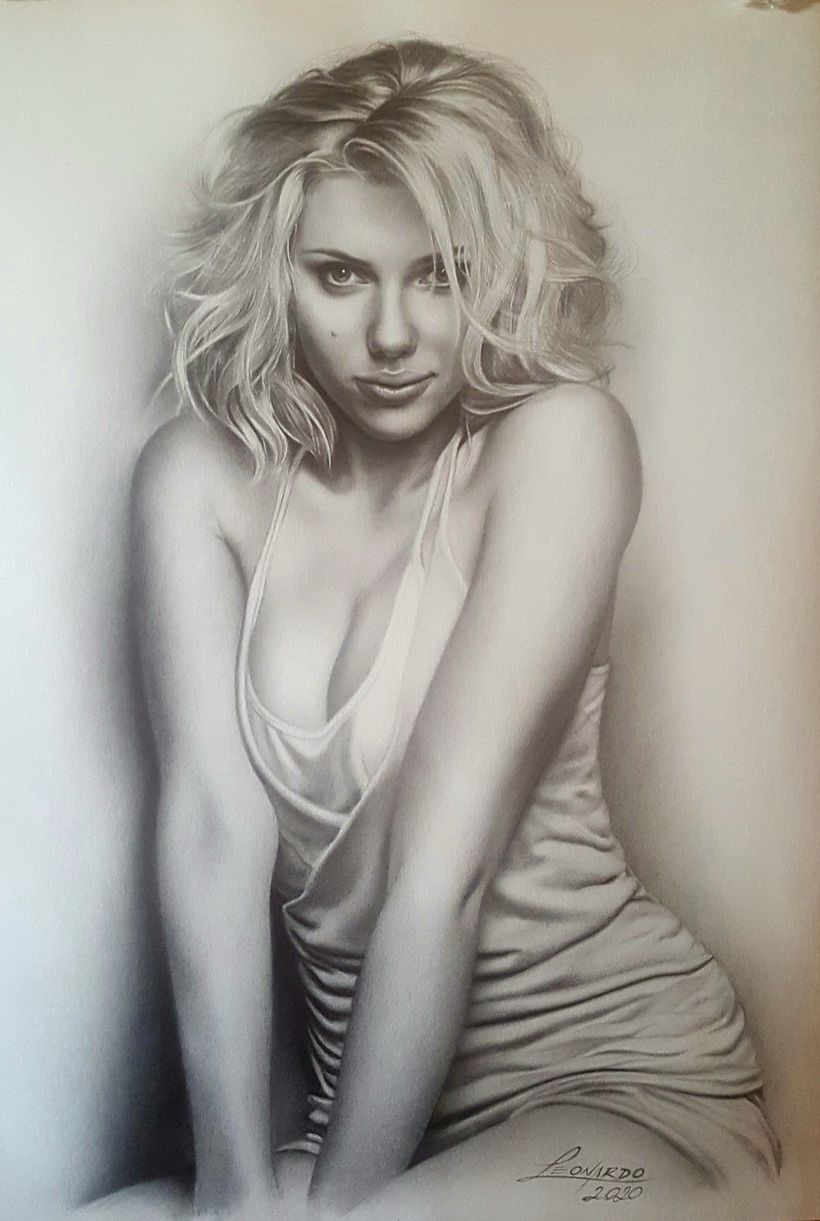 Mi Proyecto del curso: Retrato realista con lápiz de grafito 0