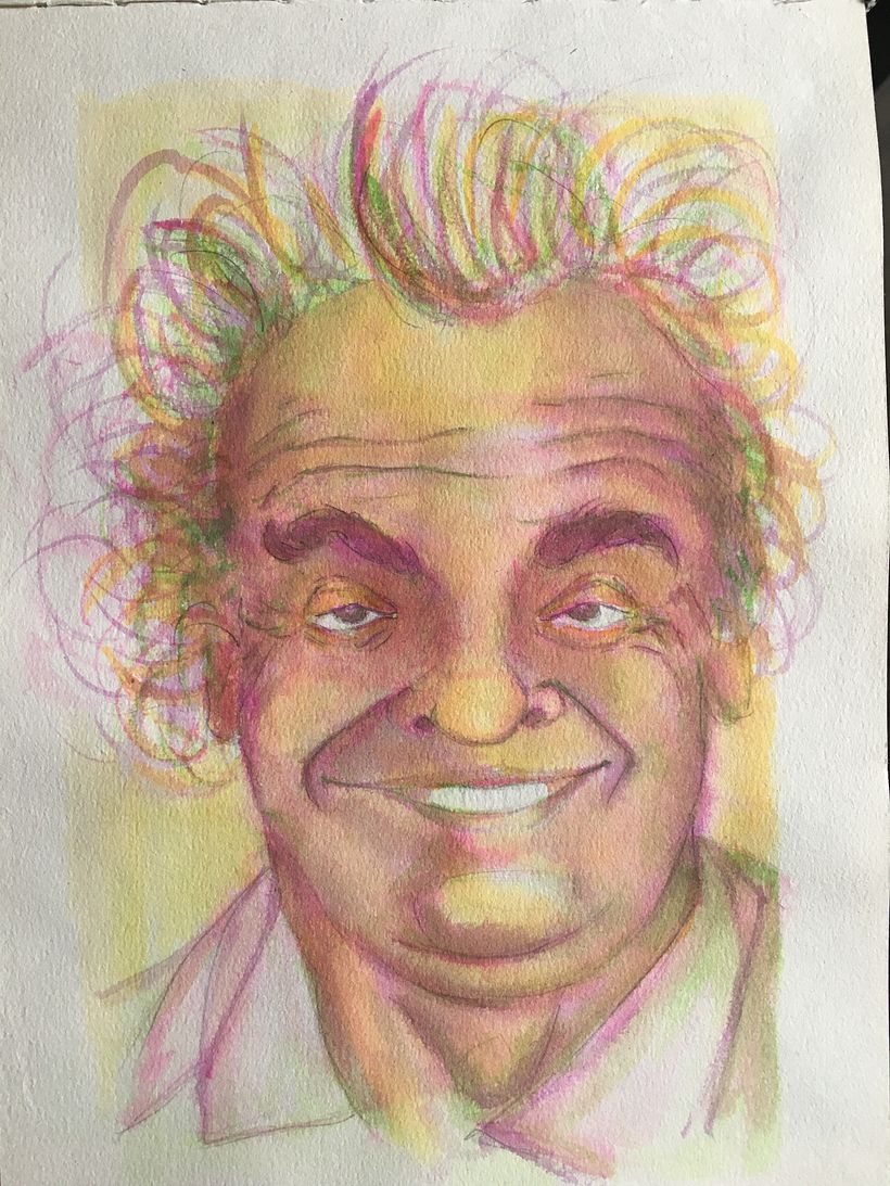 My project in Artistic Portrait with Watercolors course 0