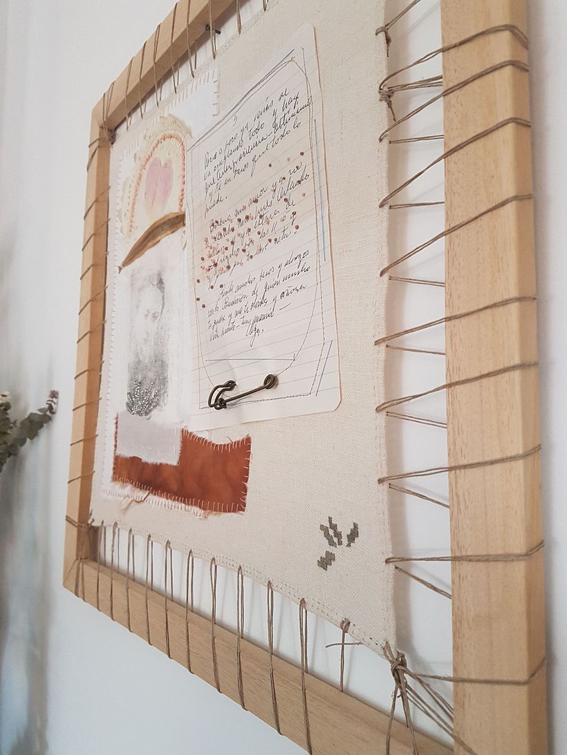 Mi Proyecto del curso: Técnicas de bordado experimental sobre papel 2