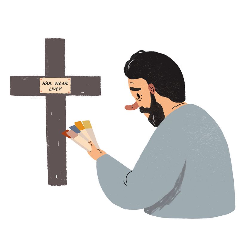 Editorial illustrations: Dagens Nyheter 3