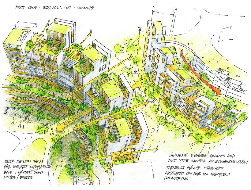 Random architectural, design and concept sketches. 7