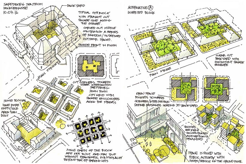 Random architectural, design and concept sketches. 14