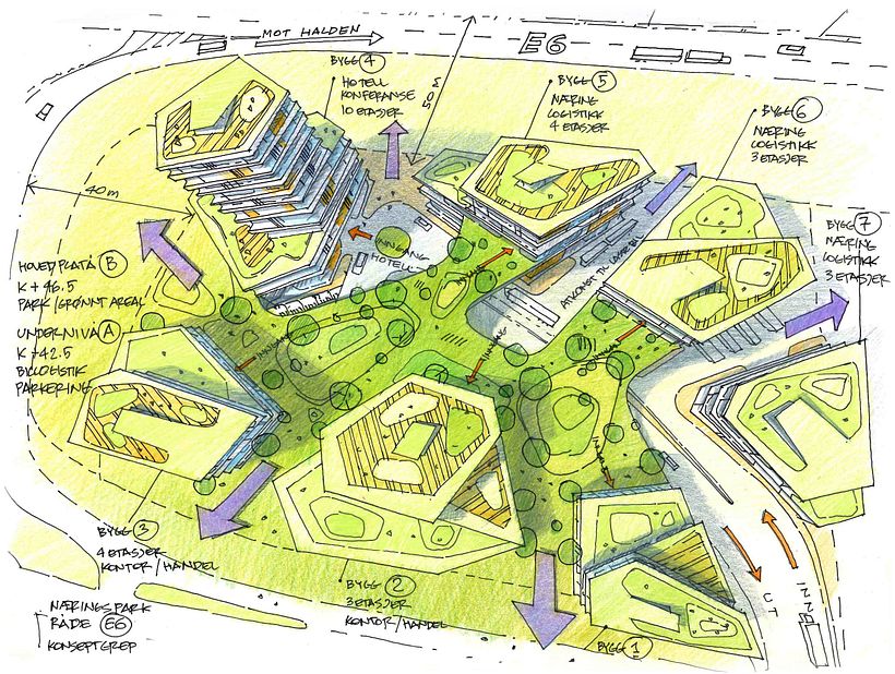 Random architectural, design and concept sketches. 16