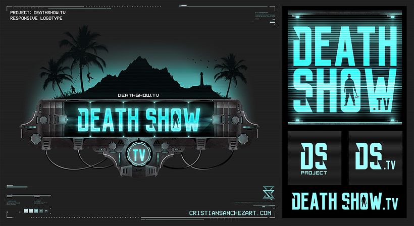 Logotipo y sus variantes para diseño responsive y diferentes aplicaciones.