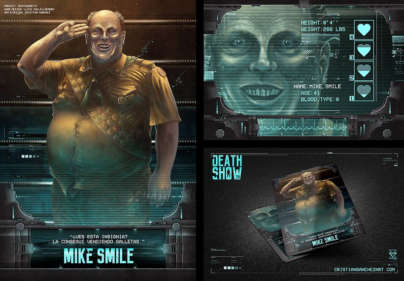 Death Show. Juego de Cartas 15