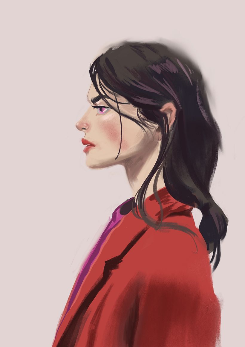 30 minute Portrait studies 5