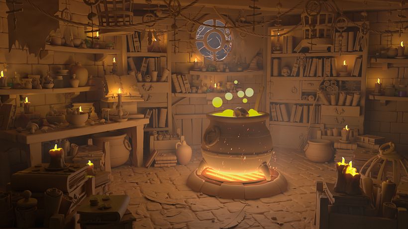 Mi Proyecto del curso: Creación de escenarios 3D desde cero en Maya -1