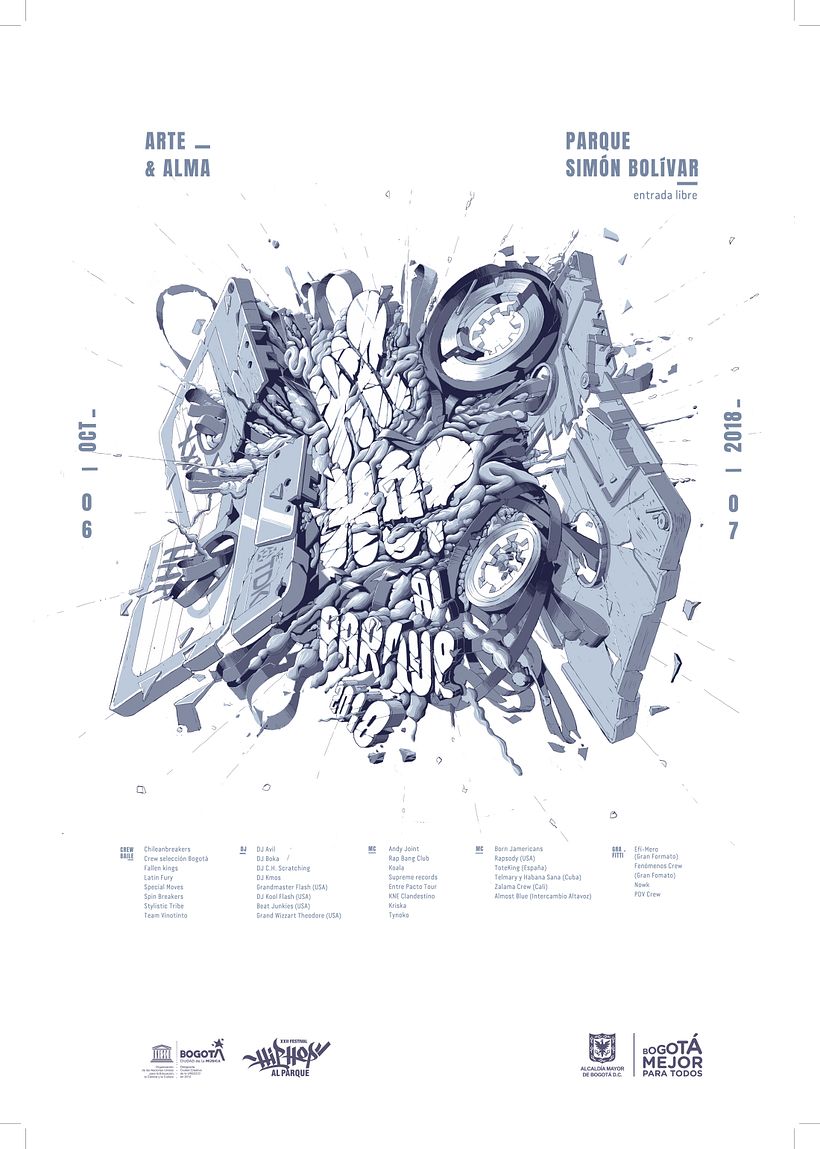 Hip Hop  al Parque 2018 -1