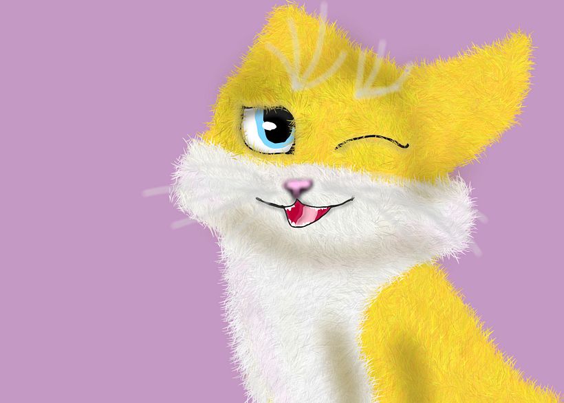 Her name is: Sunshine  Su nombre es: Brillo solar